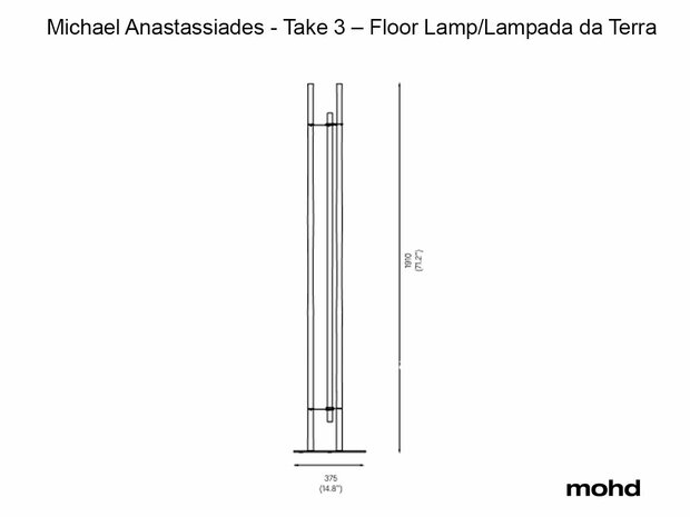 Michael Anastassiades Ta-Ke 3 SHOWROOMMODEL